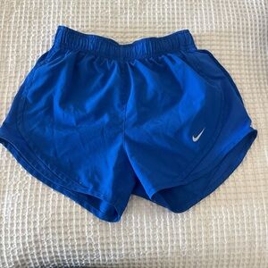 Nike Blue Athletic Shorts Lightweight Moisture-Wicking